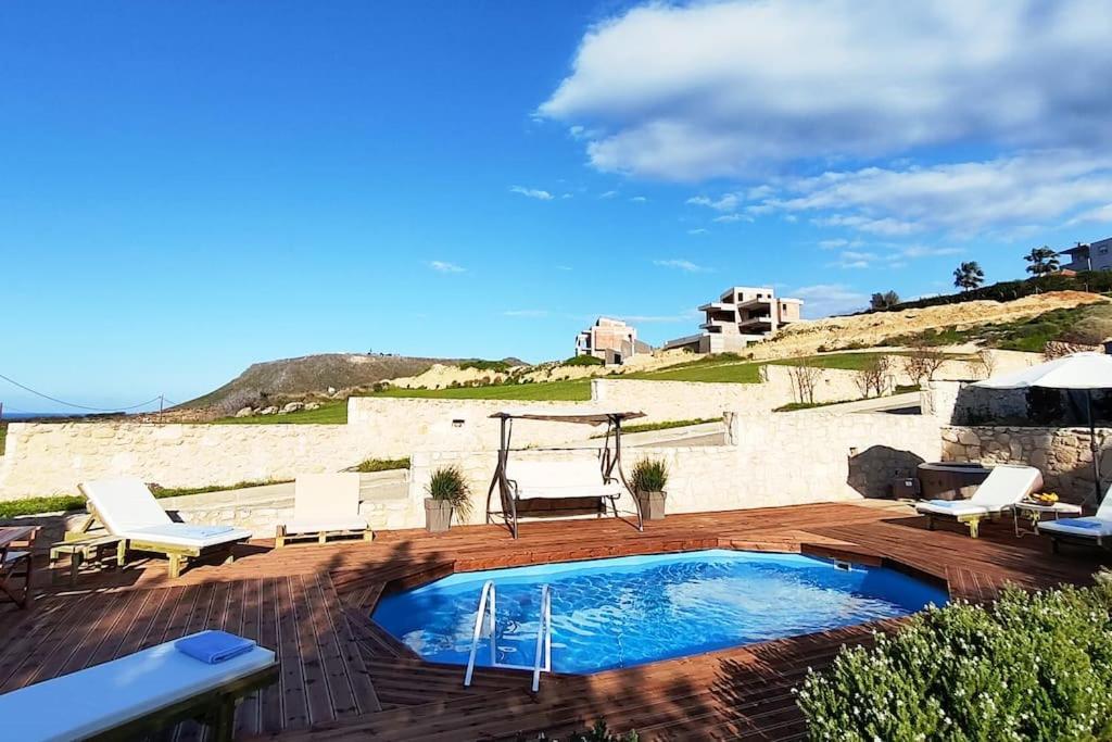 Pamela'S House "Private Pool And Spa" Karteros Exterior foto