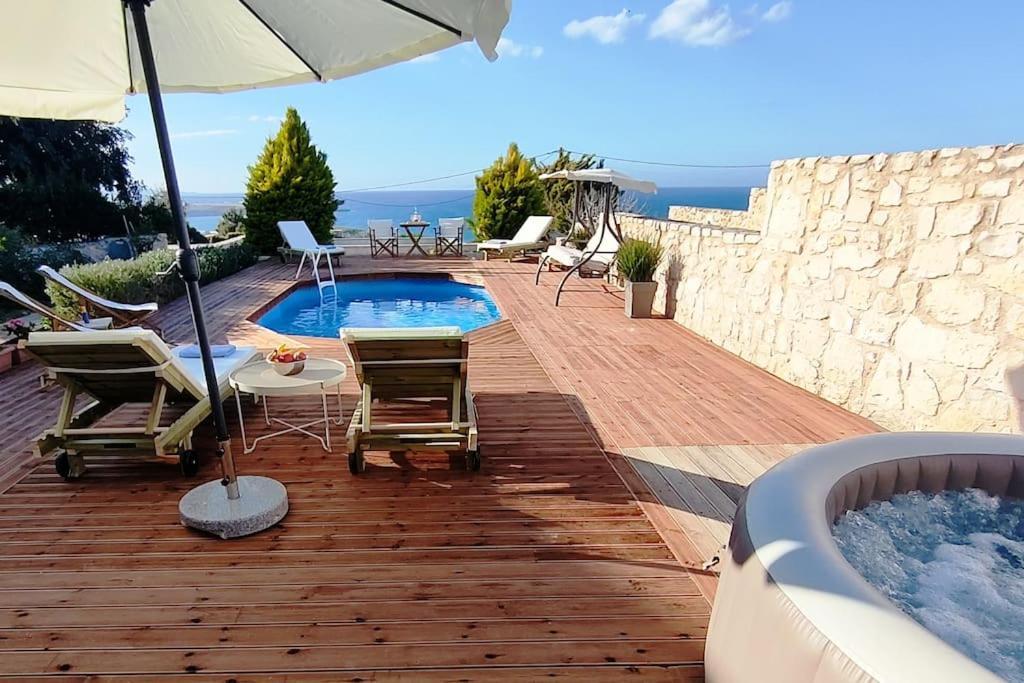 Pamela'S House "Private Pool And Spa" Karteros Exterior foto