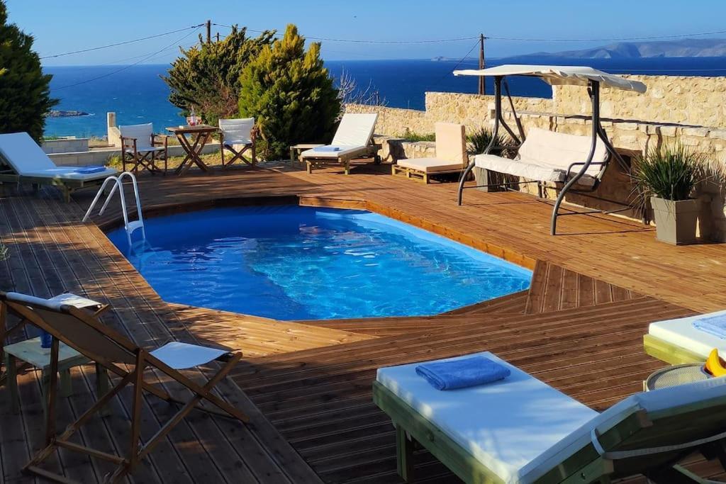 Pamela'S House "Private Pool And Spa" Karteros Exterior foto